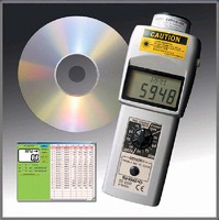 Hand Held Laser Tachometer offers detection up to 14 ft. Hand Held Laser Tachometer offers detection up to 14 ft.