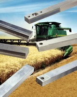 Carbide Coating lessens wear for shear bars and knives. Carbide Coating lessens wear for shear bars and knives.