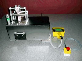 Pouch Dispenser fits into any packaging line., ABOX Automation Corp.