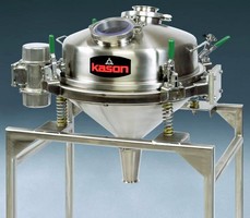 Sanitary Batch Sifter is FDA-, USDA-, and cGMP-compliant.