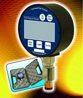 Digital Pressure/Vacuum Gauge offers 0.13% FS accuracy.
