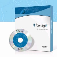 Conferencing Software shares voice, video, and data.