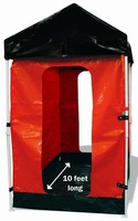 Decontamination System is available with 10 ft long liner. Decontamination System is available with 10 ft long liner.