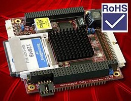 PC/104-Plus Single Board Computer is RoHS-compliant.