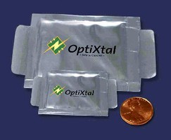 Supercapacitors feature lightweight design.