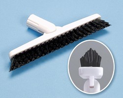 Grout Scrubber incorporates swivel handle for ease of use.