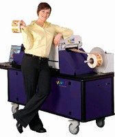 Label Printer produces rolls of photo-quality labels.