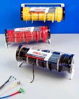 Heat Shrink Tubing Dispenser holds 5 sizes of tubing. Heat Shrink Tubing Dispenser holds 5 sizes of tubing.