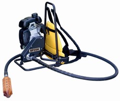 Back-Pack Vibrator is suited for slump concrete applications. Back-Pack Vibrator is suited for slump concrete applications.