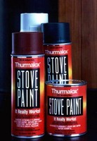 Stove Paint withstands heat up to 1,200°F. Stove Paint withstands heat up to 1,200°F.