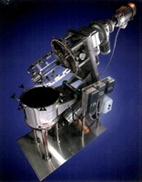 Agitator includes integral high-shear assembly. Agitator includes integral high-shear assembly.