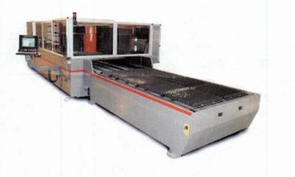 Laser Cutting System delivers 10,000 ipm head positioning. Laser Cutting System delivers 10,000 ipm head positioning.