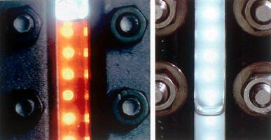 LED Illuminator provides backlighting for level gages.
