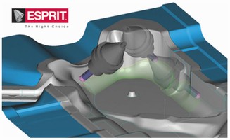 CAM Software facilitates 3- and 5-axis machining. CAM Software facilitates 3- and 5-axis machining.