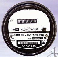 Kilowatt Hour Meters come in round and rectangular models.