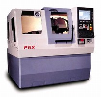CNC Punch Grinder features direct drives in all axes. CNC Punch Grinder features direct drives in all axes.