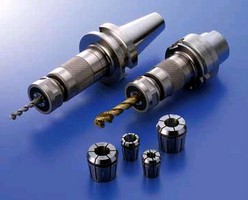 Tap Holding System features one-touch axial adjustment.