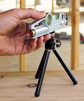 Laser Level projects beam up to 1,500 ft. Laser Level projects beam up to 1,500 ft.