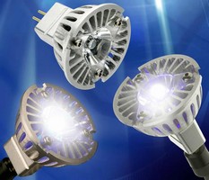 LED-based MR-16 Lamp has low-heat design.