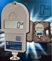 Vacuum Gage provides portable leak testing solution. Vacuum Gage provides portable leak testing solution.