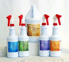 All-Purpose Cleaner uses natural citrus solvent.