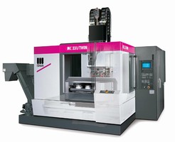 Machining Centers are available with single or twin spindles.
