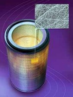 Nanofiltration System forms nanoscopic mesh on filters.