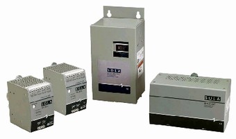 Industrial DC UPS comes in 10 and 20 A designs.