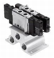 In-Line Solenoid Valves are offered in manifold versions.