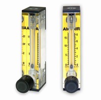Clear Acrylic Flow Meters offer dual interchangeable scales.