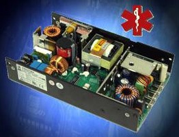 Medical-Grade Power Supplies safely deliver up to 300 W.