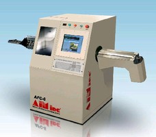 Wire Bending Machine provides wire capacity up to 8 mm.