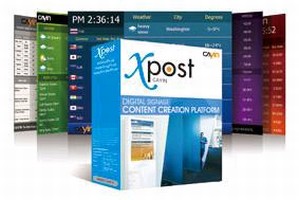 Software offers web-based content editing for signage.