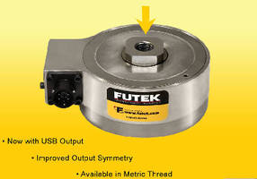 Load Cell offers USB output and metric threads.