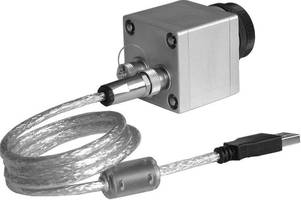 Rugged Camera measures temperature/profile of target area.