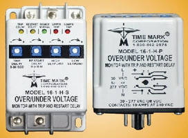 Voltage Monitor features adjustable trip and restart delay.