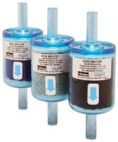 Disposable Adsorption Filters remove vapors from gases.