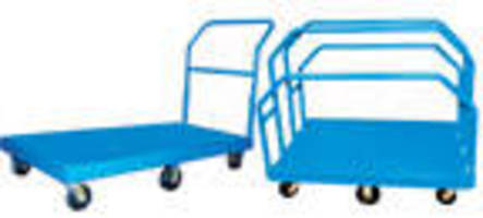 Shop Carts come in lumber and flat styles.