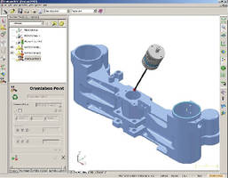 3D Inspection Software verifies on-machine parts.