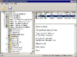 Data Recovery Software retrieves MS Exchange Server info.