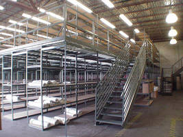 Custom Mezzanine increases available factory/office space.