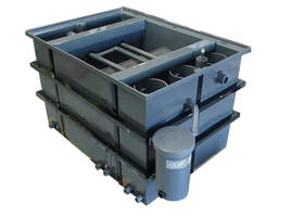 Oil Water Separators operate at 20 and 50 gpm.