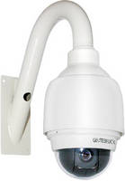 IP Dome Cameras feature weatherproof housings.