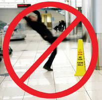 Floor Cleaner helps minimize slips and falls.