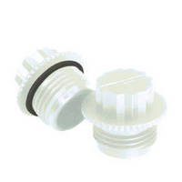 NPT Threaded Nylon Plugs protect NPT threaded ports.