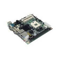 Industrial-Grade Mini-ITX Motherboard offers HD graphics performance.