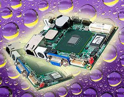 SFF Pico-ITX Motherboard leverages Intel Atom CPU.