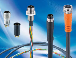 Eight-Pole M8 Actuator/Sensor Connector delivers high density.