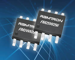 FRAM Memory features voltage range of 2.7-5.5 V.