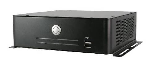 Mini Computing System features 1.66 GHz Intel� Atom(TM) N455 CPU.